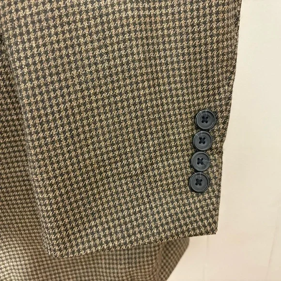 Oscar de la Renta Menswear BlazerWool Tweed Sport Coat JacketSize 42L